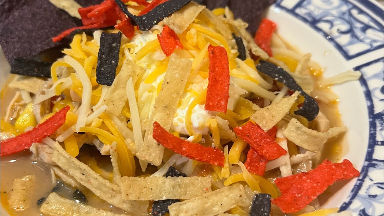 Невероятный куриный суп с тортильей (версия, как в Chick-fil-A)