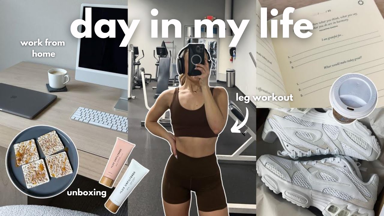 REALISTIC DAY IN MY LIFE ☕️ working out, hauls, cleaning my apartment, etc