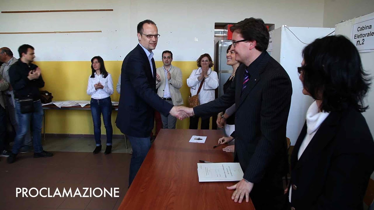 PROCLAMAZIONE eletti in consiglio comunale a Pietragalla (26 Maggio 2014)