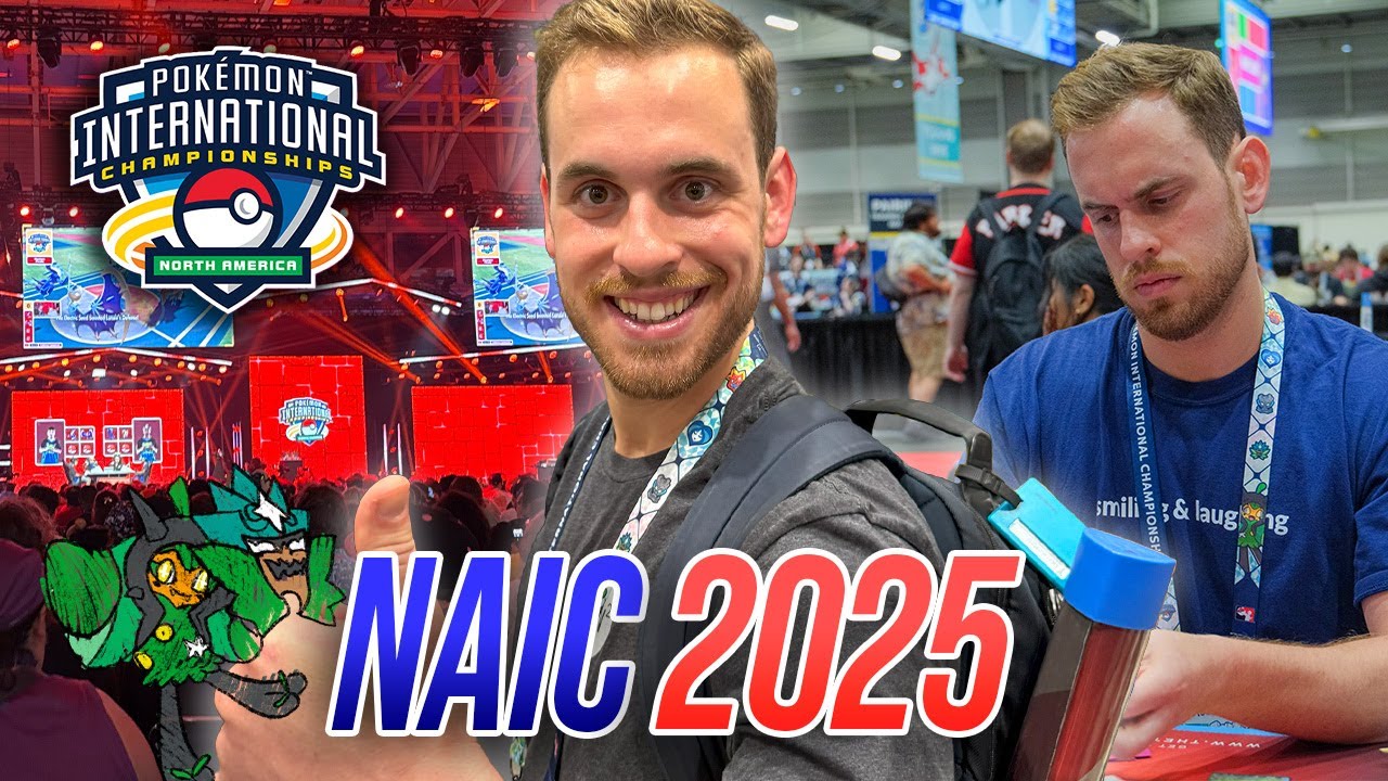 I ENTERED MY FIRST MAJOR POKEMON TOURNAMENT • NAIC 2025