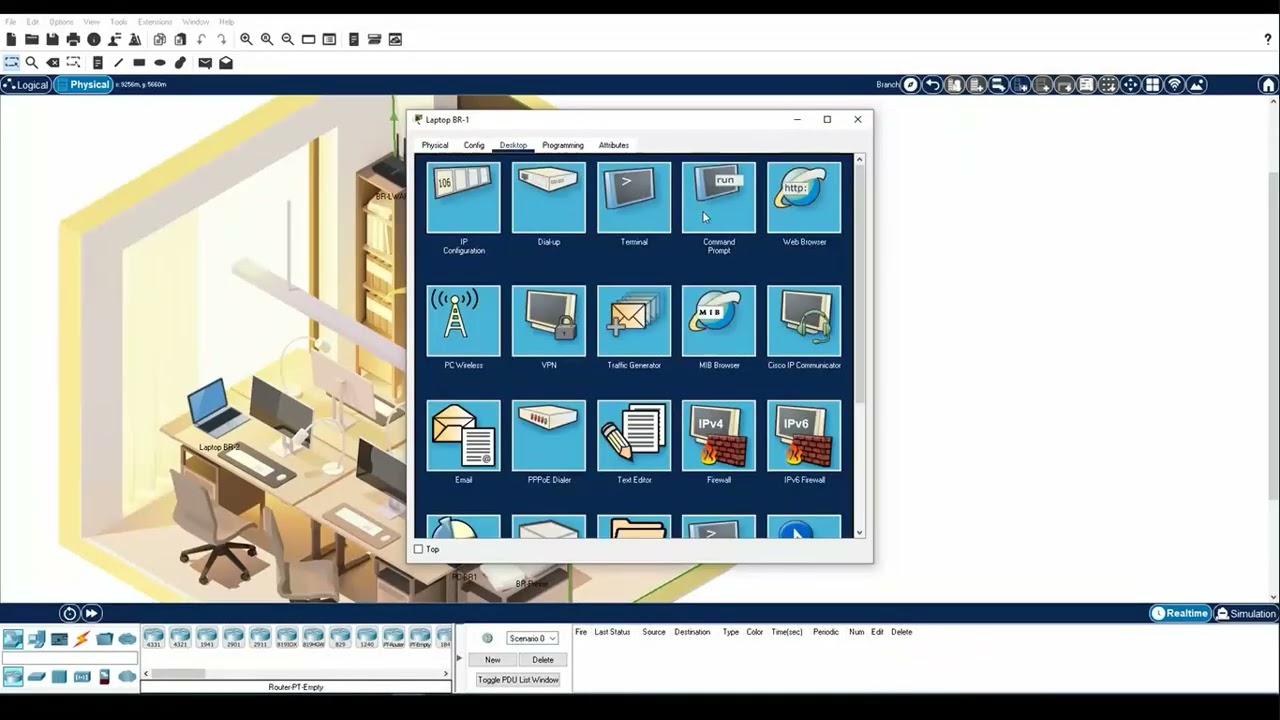 Lab 10 1 15 Packet Tracer   exploración del cifrado de archivos y datos