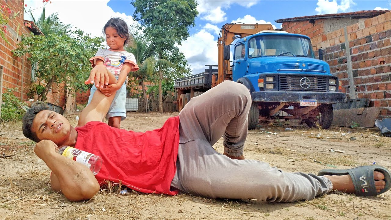 Pai alcoólatra bebida todo dia até sua filha ter que passar por isso- Veja o que aconteceu