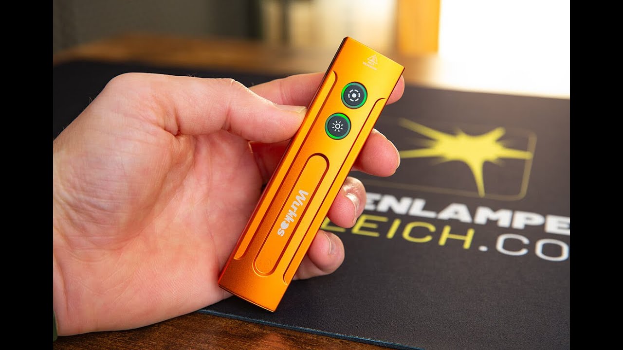 Wurkkous Flashlight live demonstration and features #flashlight #edc #gadgets