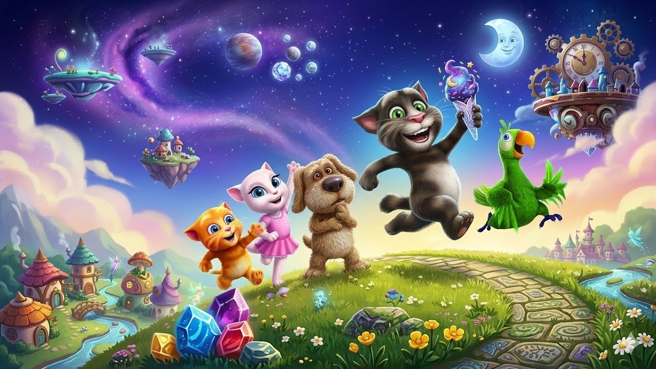 TALKING TOM LIVE DAY 2 #live#shortsfeed #talkingtom #talkingtom2 #trending #live #funnycat