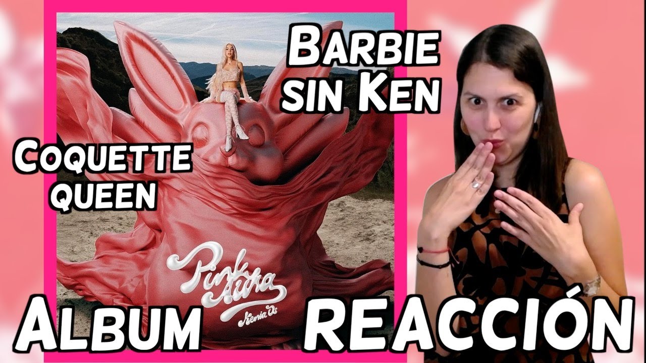 REACCIÓN al nuevo album de Kenia OS - Pink Aura | Coquette Queen