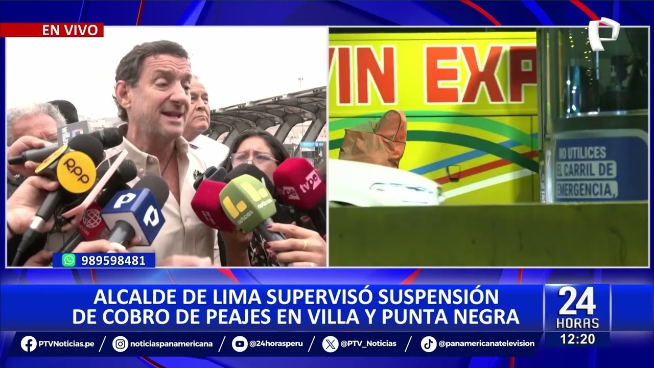 Rutas de Lima ya no cobrará peajes en Villa y Punta Negra