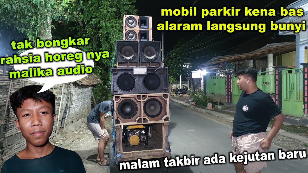MALIKA audio bawa spek TERBARU sound system miniatur ronda sahur