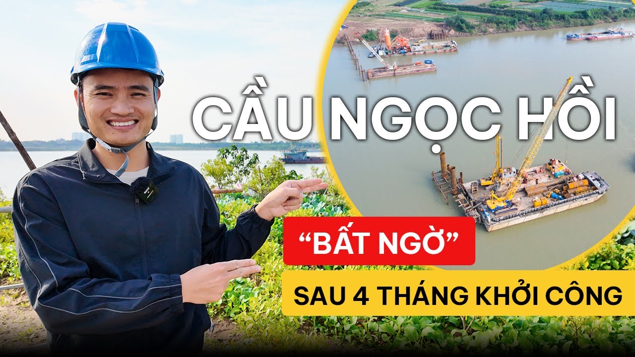 FLYCAM TIẾN ĐỘ MỚI NHẤT CẦU NGỌC HỒI VÀNH ĐAI 3.5 | HƯNG YÊN