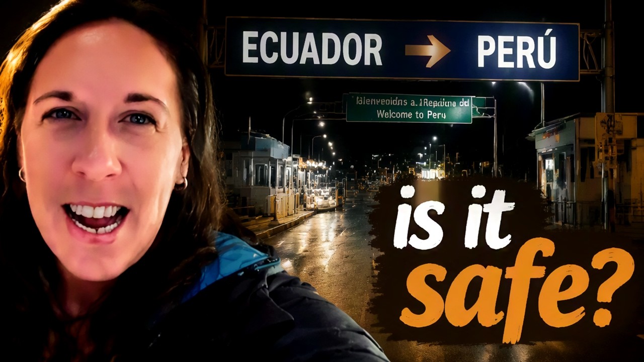 Crossing the Border: A Night Bus Adventure - Ecuador to Peru!