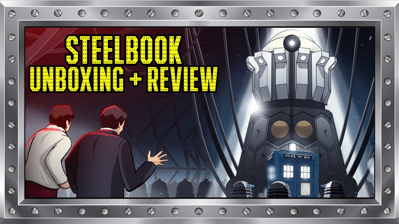 DOCTOR WHO: The Evil of the Daleks - Steelbook/Blu-Ray Unboxing + Review
