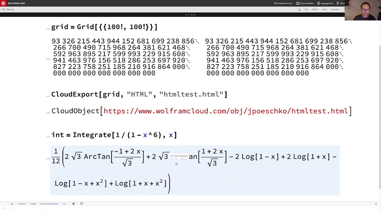 Mathematica Online: History, Current Development and Future