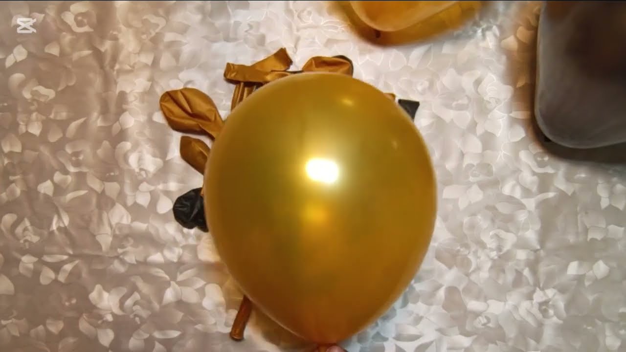 Satisfying ASMR Black & Golden Balloon Popping 🎈✨ | Super Relaxing Stress Relief Sounds
