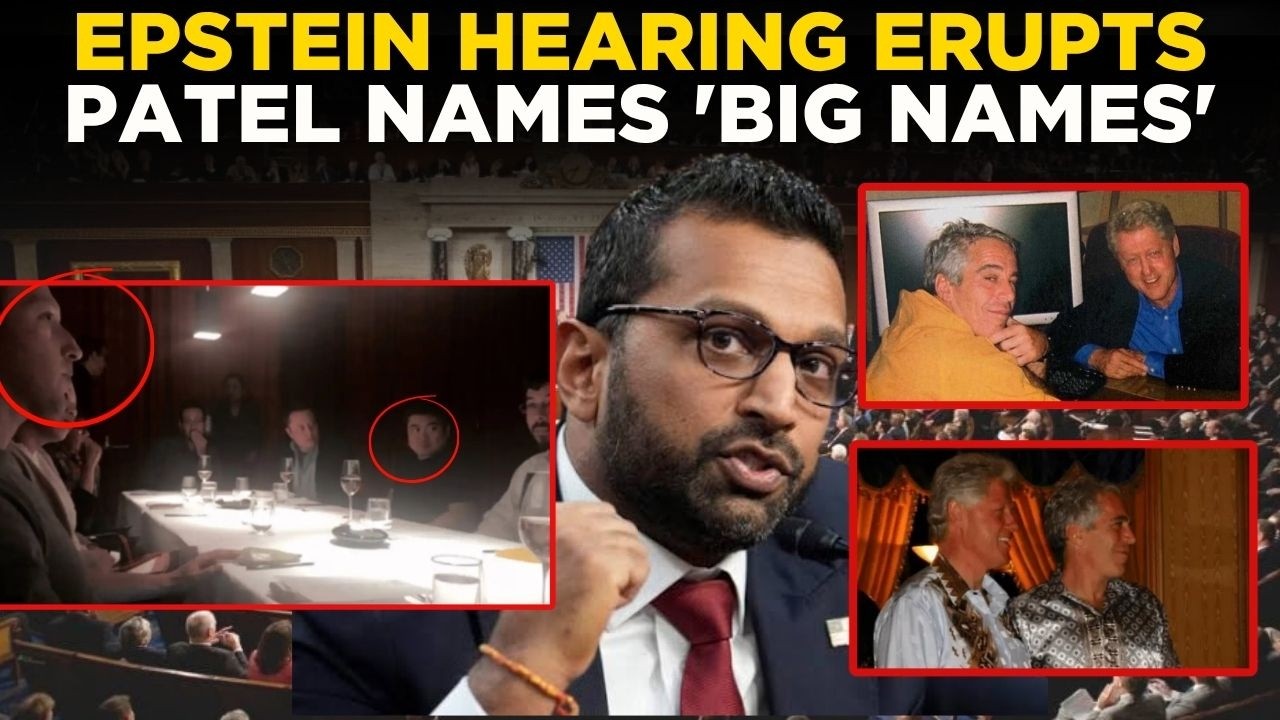 US NEWS LIVE: Kash Patel Drops &lsquo;Big Names&rsquo; in Epstein Hearing &mdash; Major Arrests Coming Next?