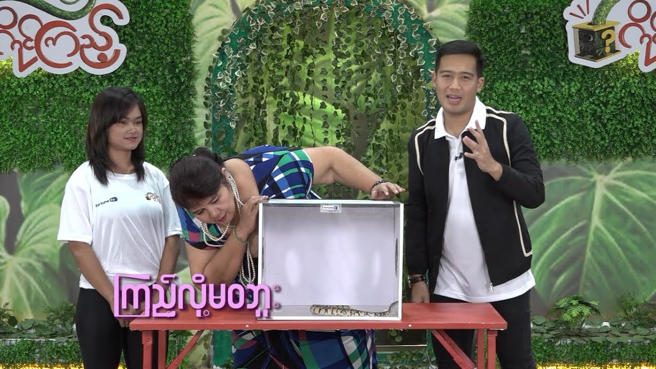 ကိုင်ကြည့် [ သရုပ်ဆောင် ကြူကြူသင်း ] Fun with Celebrities