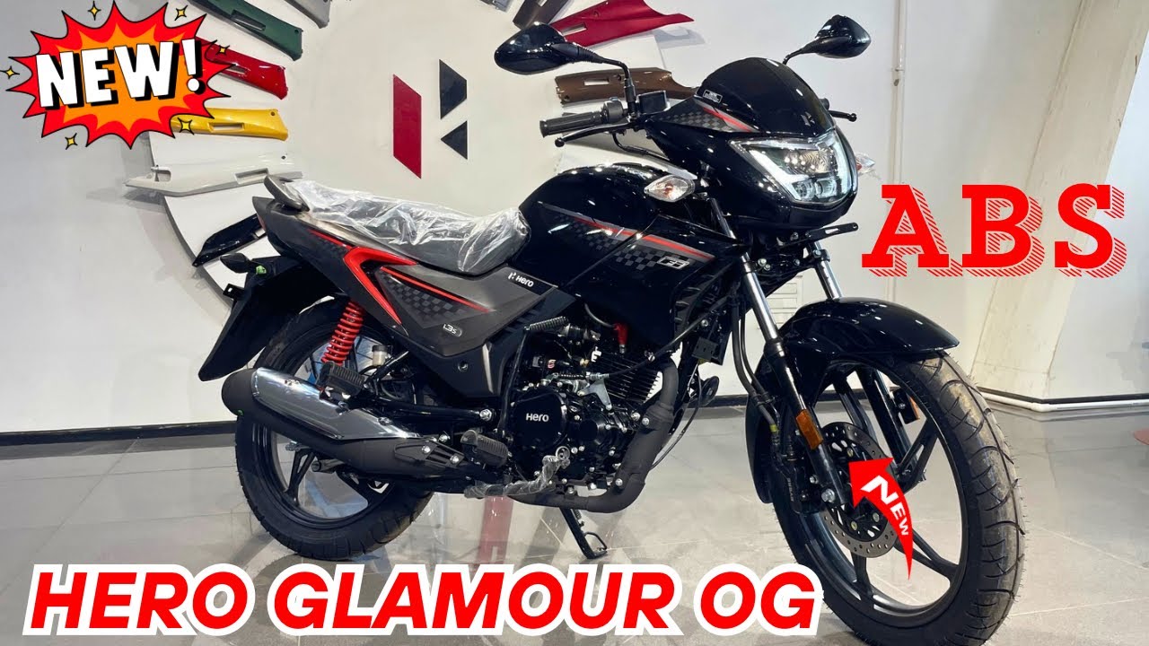 2025 New Hero Glamour 125 OG New Update | Single Channel ABS Upcoming Update 