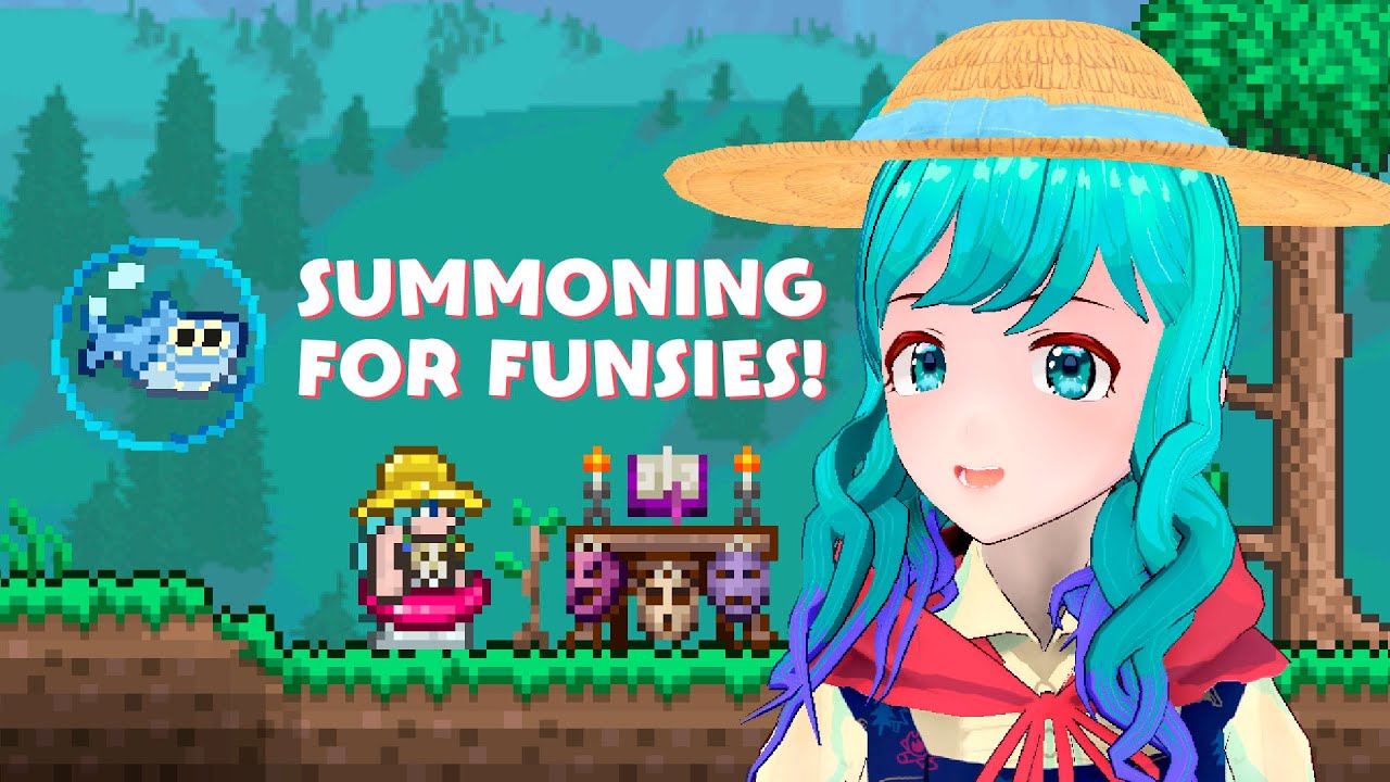 Summoning and wandering to hell?! [Terraria]
