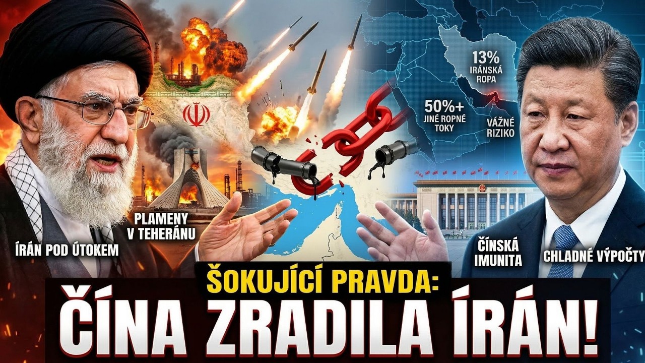 Írán v pasti: Proč se Čína rozhodla stáhnout svůj štít a nechat Teherán čelit krizi úplně osamocen?