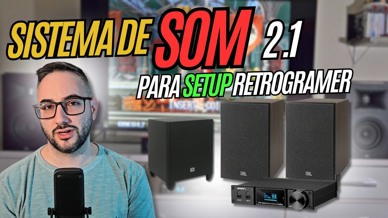 Monte o Som Perfeito: O Setup 2.1 Que Vai Te Surpreender!