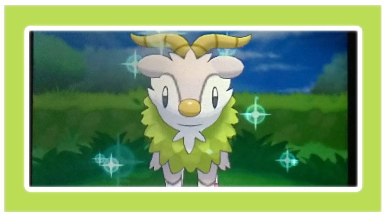 Live Shiny Skiddo after ONLY 139 Random Encounters in X! (X GDTQ #2)