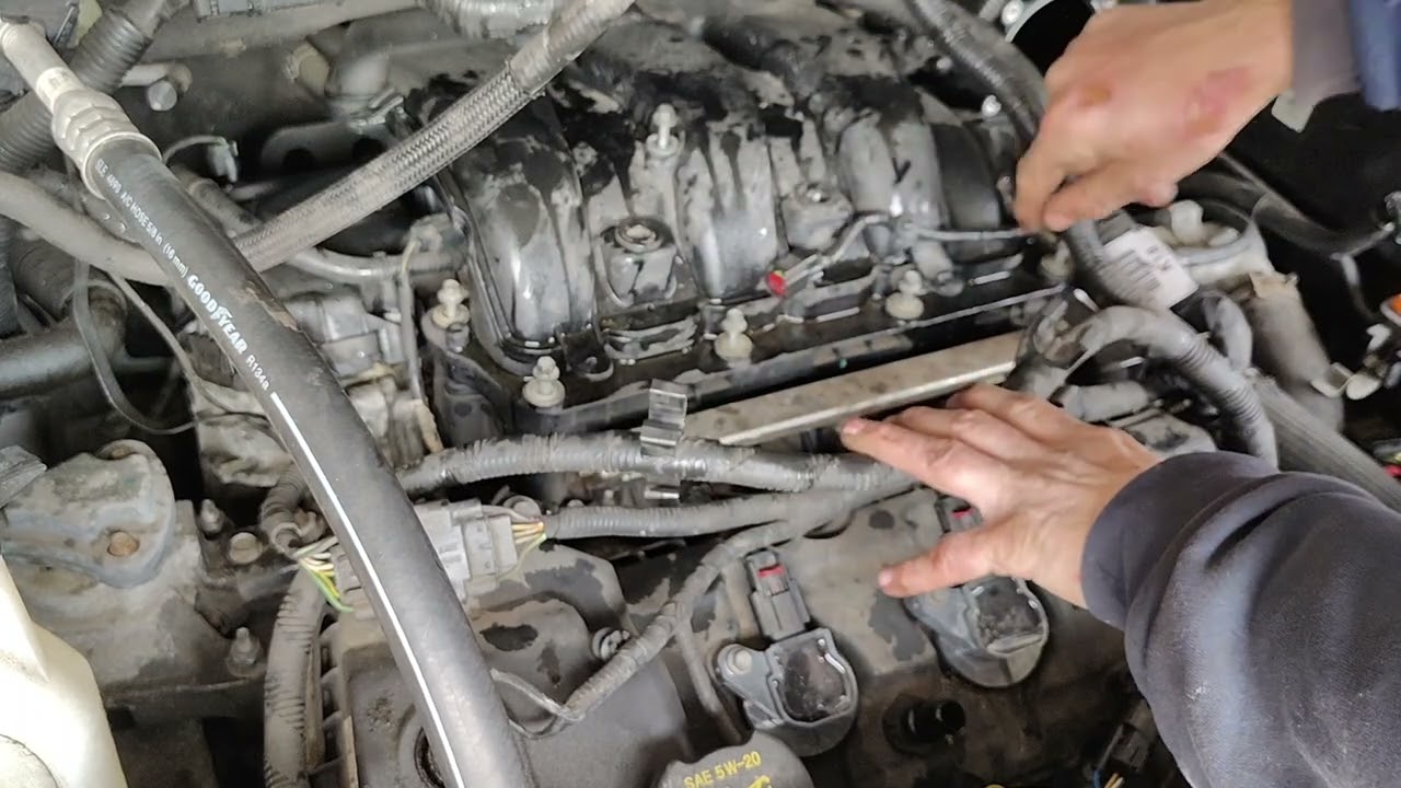 como remover banco 1 sensor 1 paso a paso 2011 Ford EDGE limited 3.5 3.7 P0420
