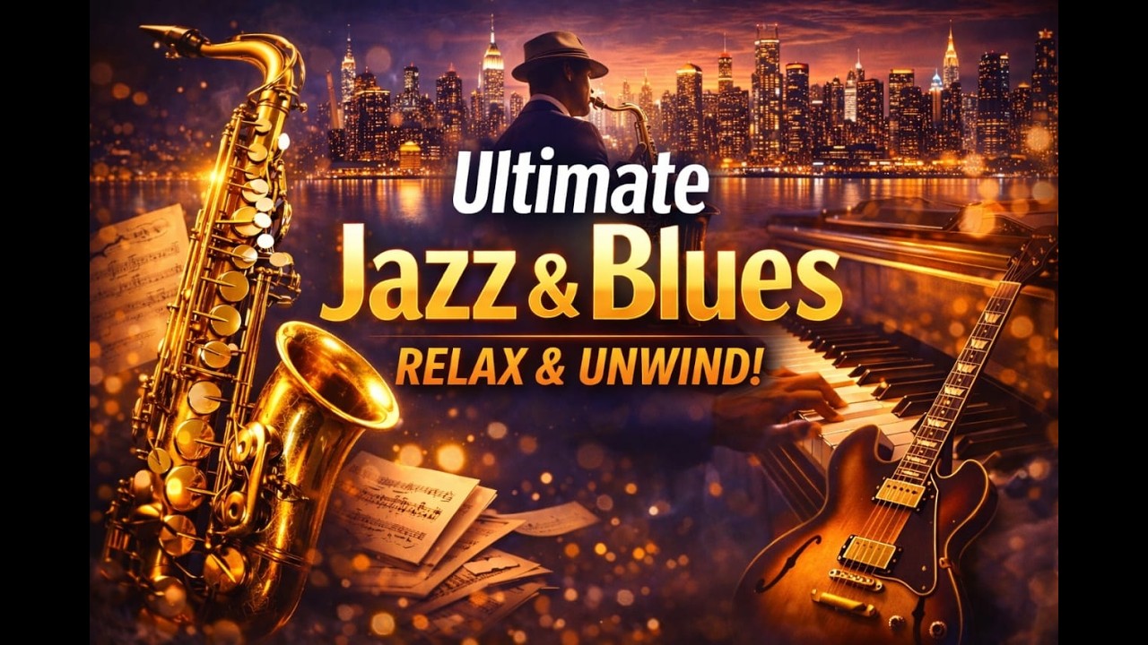 Deep Feeling Jazz Blues With Smoot Jazz Piano and Vintage Atmosphere