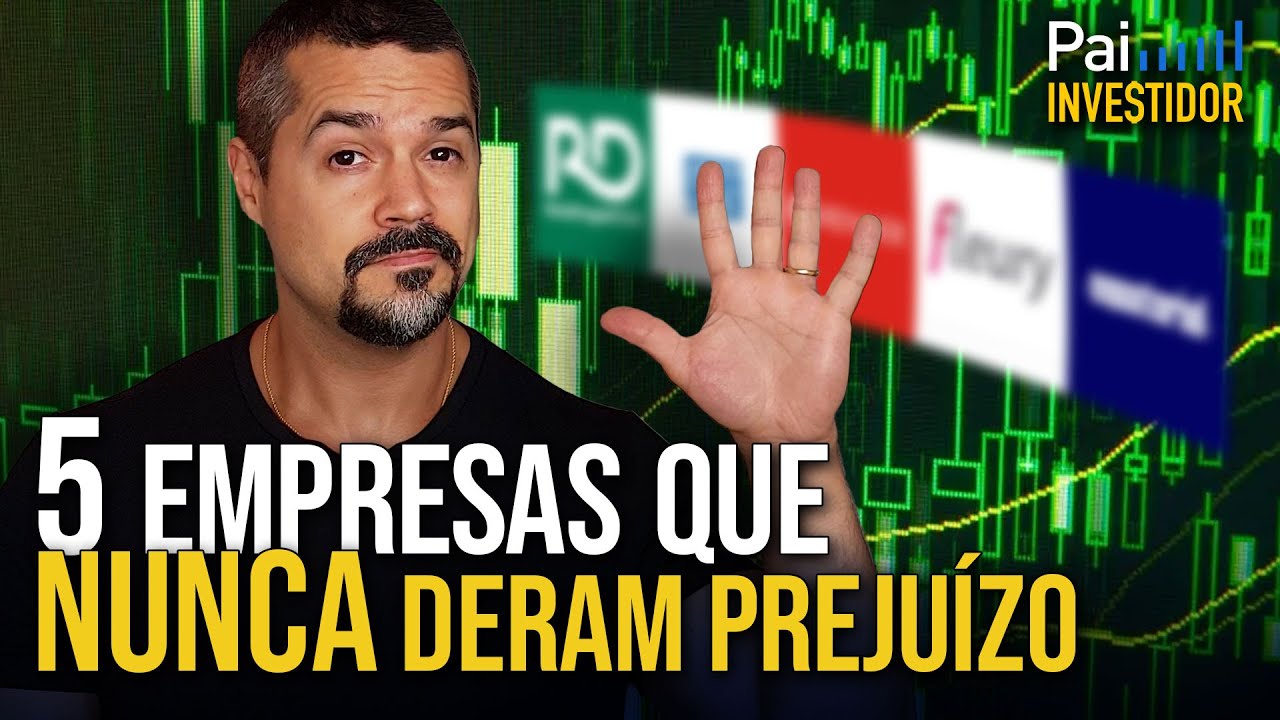 5 empresas para o longo prazo que NUNCA deram prejuízo
