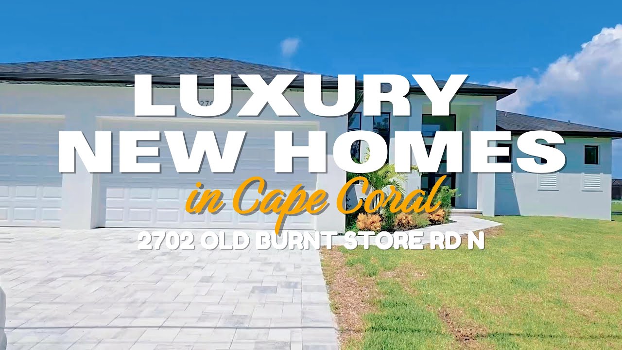 LUXURY POOL AND GULF ACCESS HOME IN CAPE CORAL FL / 2702 OLD BURNT STORE RD N #capecoral