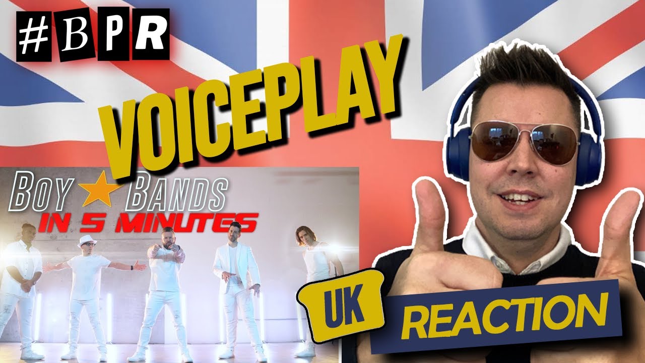 Реакция британцев на Voiceplay: бой-бэнды за 5 минут