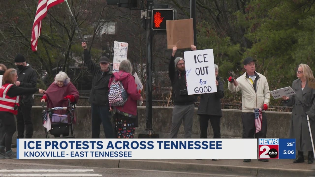 ICE protests across Tennessee