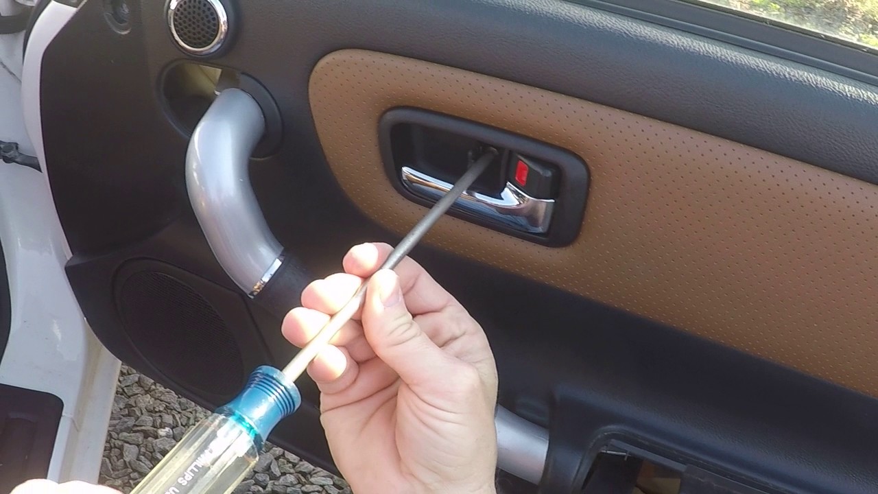 2004 MR2 Spyder door panel removal