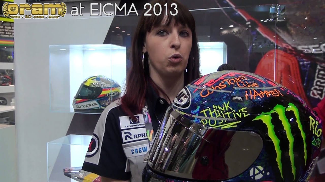 Oram @ EICMA 2013 - HJC RPHA 10+ Lorenzo 