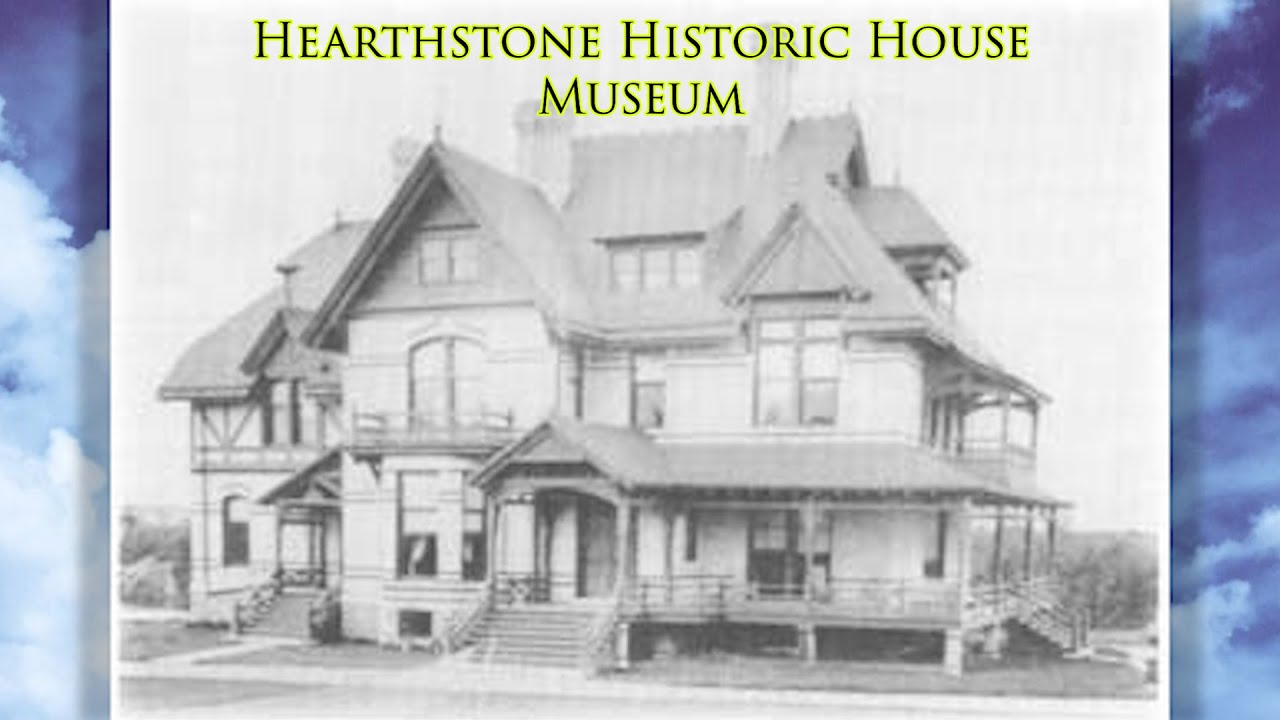 The Hearthstone Historic House Museum in Appleton, Wisconsin Drone Video