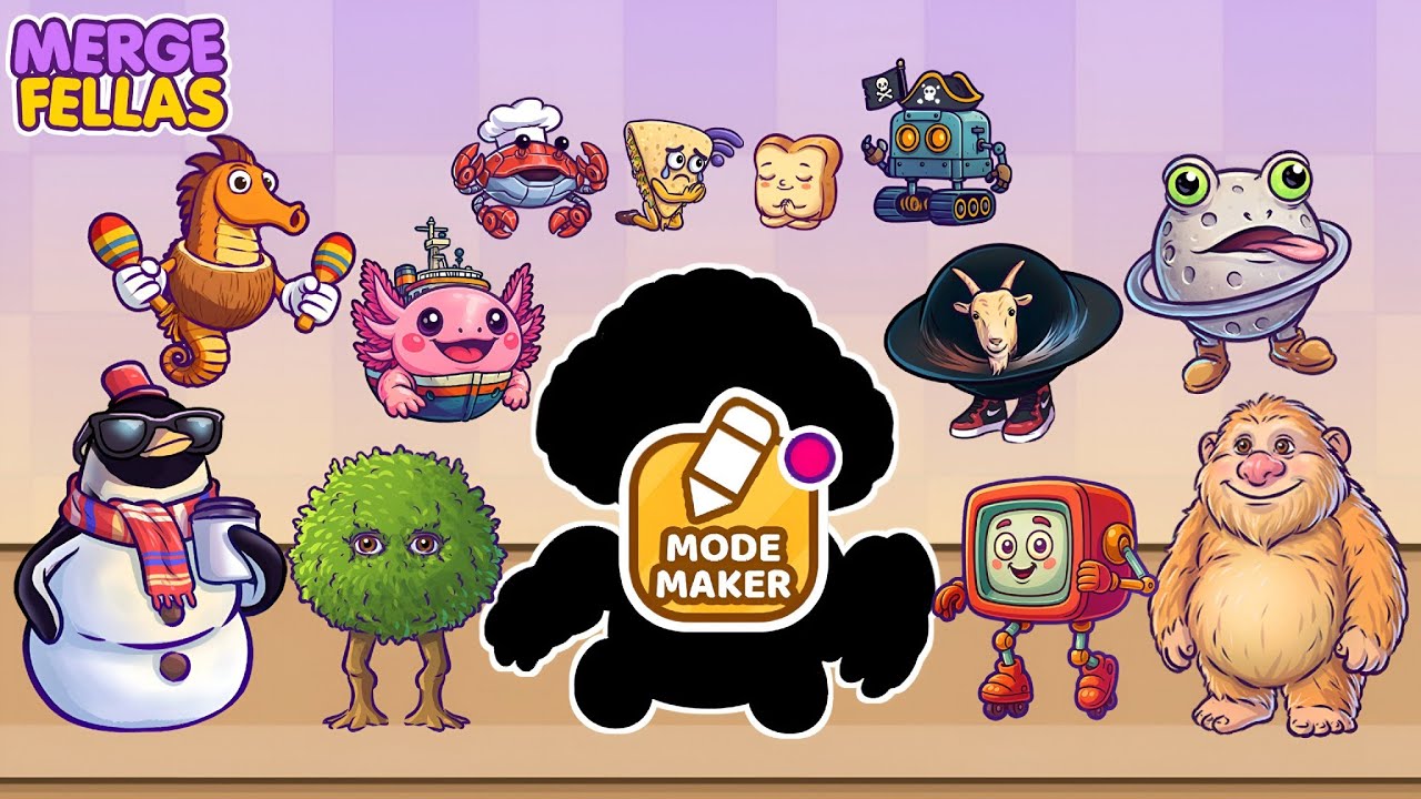 Merge Fellas Italian Brainrot 31 Maker Mode 8 | NEW MODE – Reaching Max Level