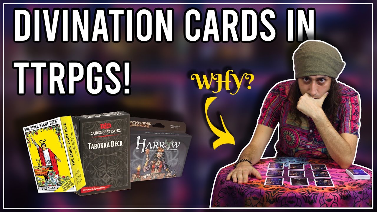 Exploring the Mysterious Existence of Divination Decks in TTRPGs