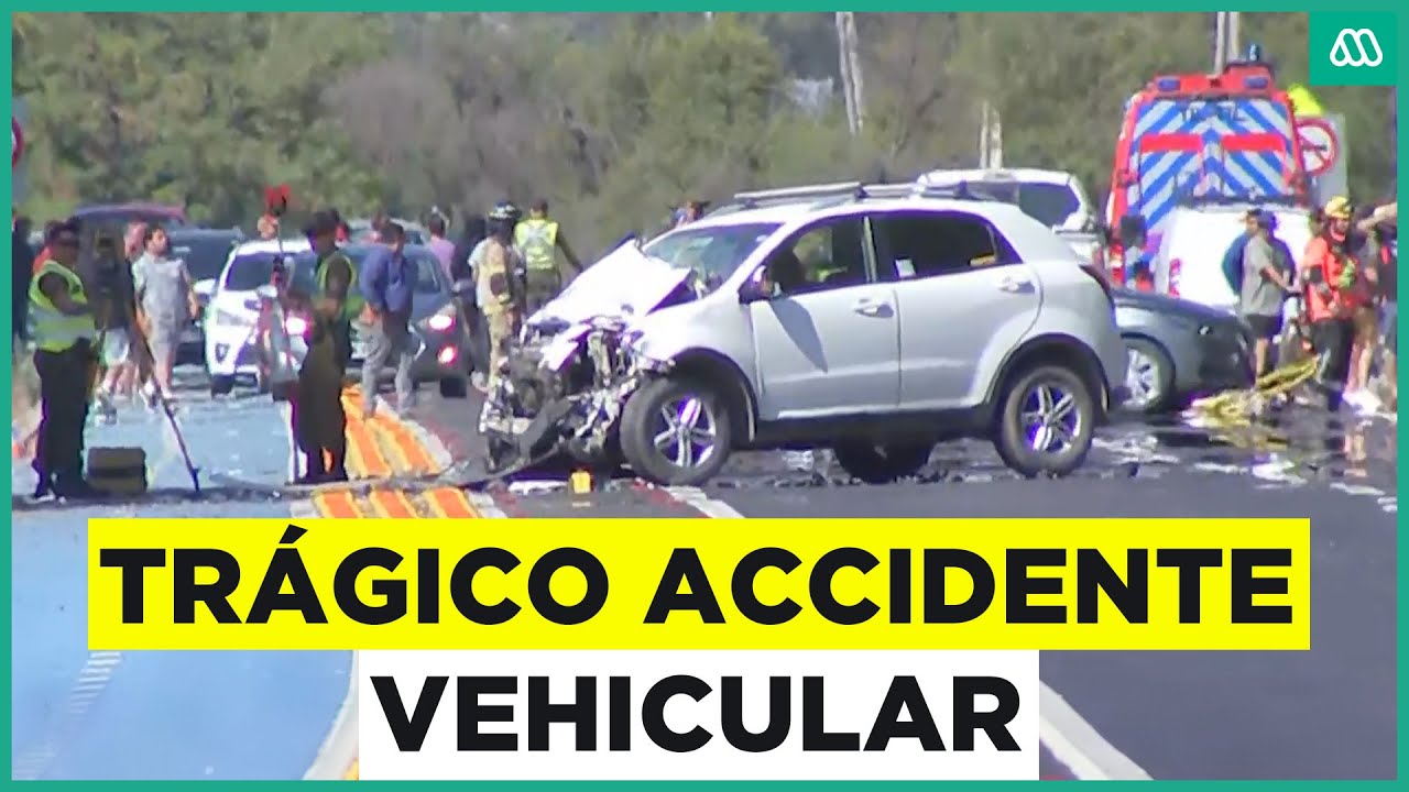 Dos fallecidos y cuatro lesionados en tr&aacute;gico accidente vehicular en Tiltil