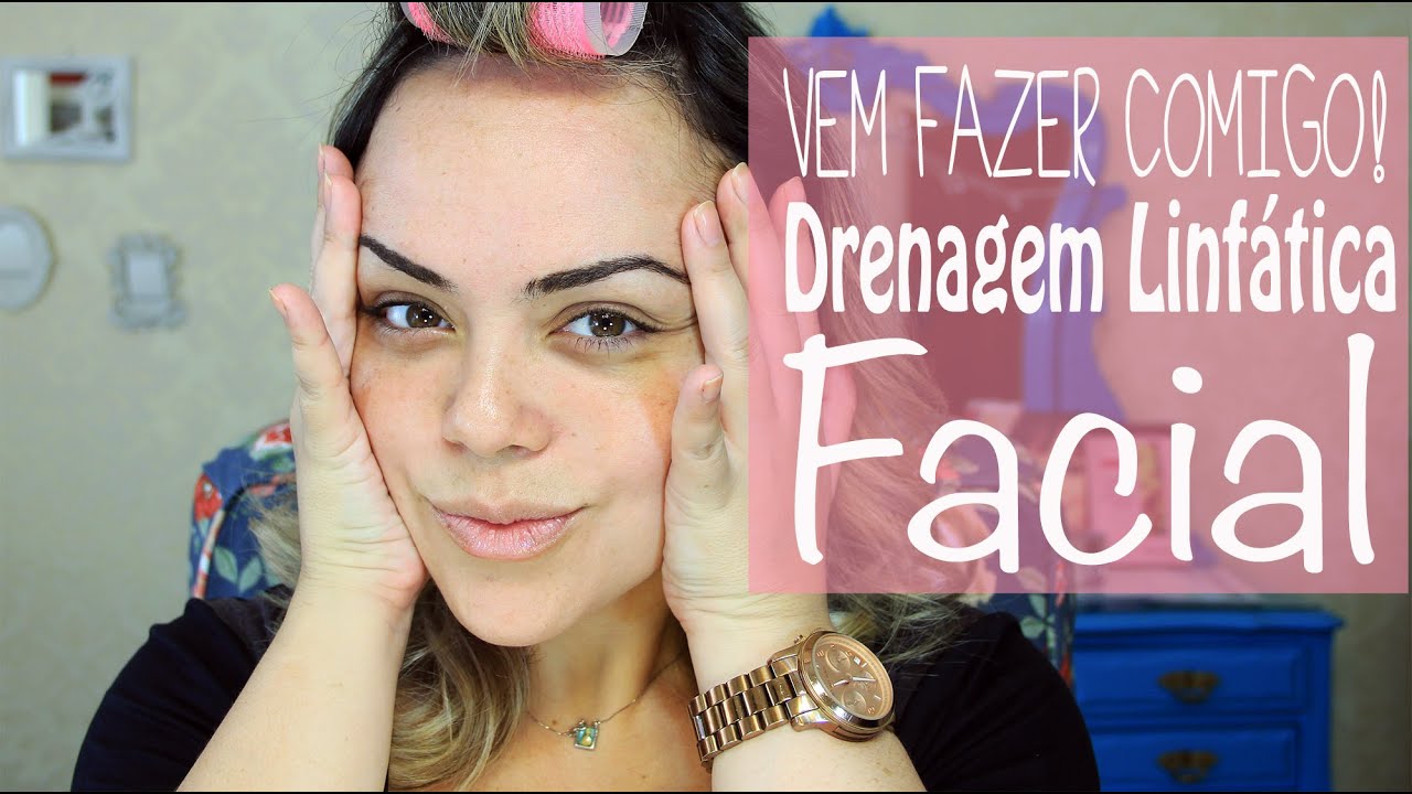 Drenagem Linfática Facial - Vem Fazer Comigo → Andreza Goulart