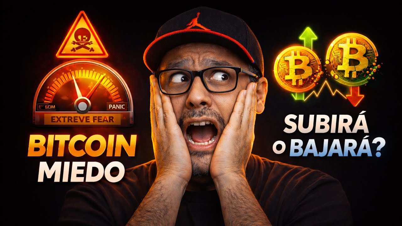 TRADING BITCOIN EN DIRECTO 🔴 BTC Subir&aacute; o Bajara? MIEDO EXTREMO MERCADO 😨