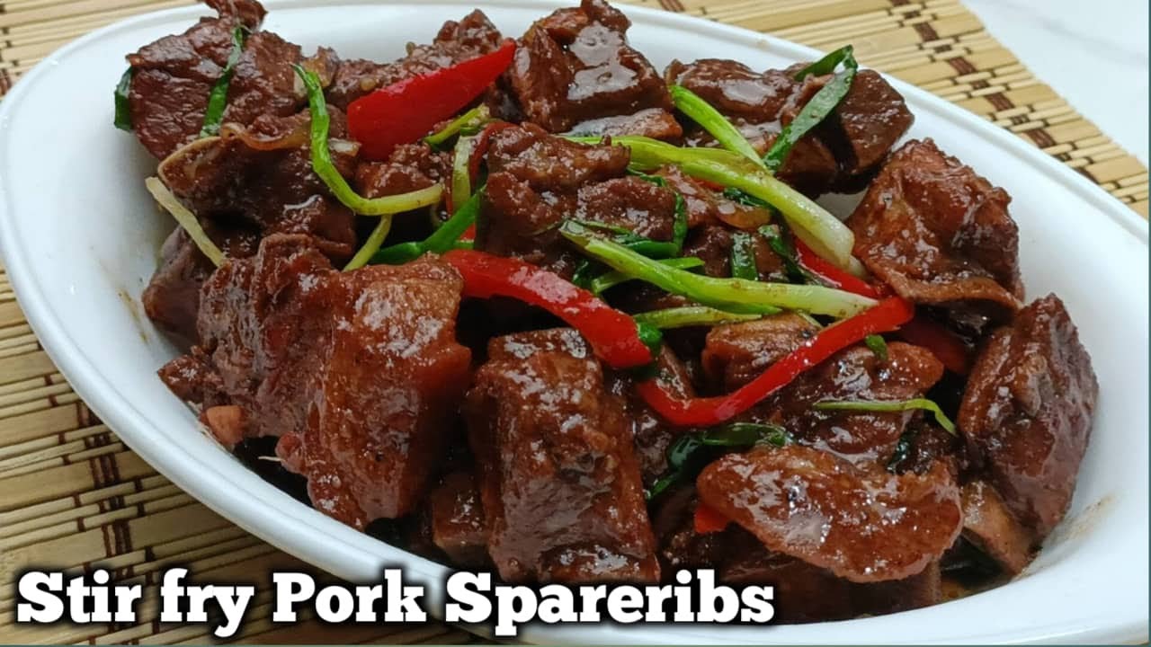 May Pork Spareribs Kaba Tara Gawin nating masarap na ulam para sa ating Pamilya by Madiskarteng
