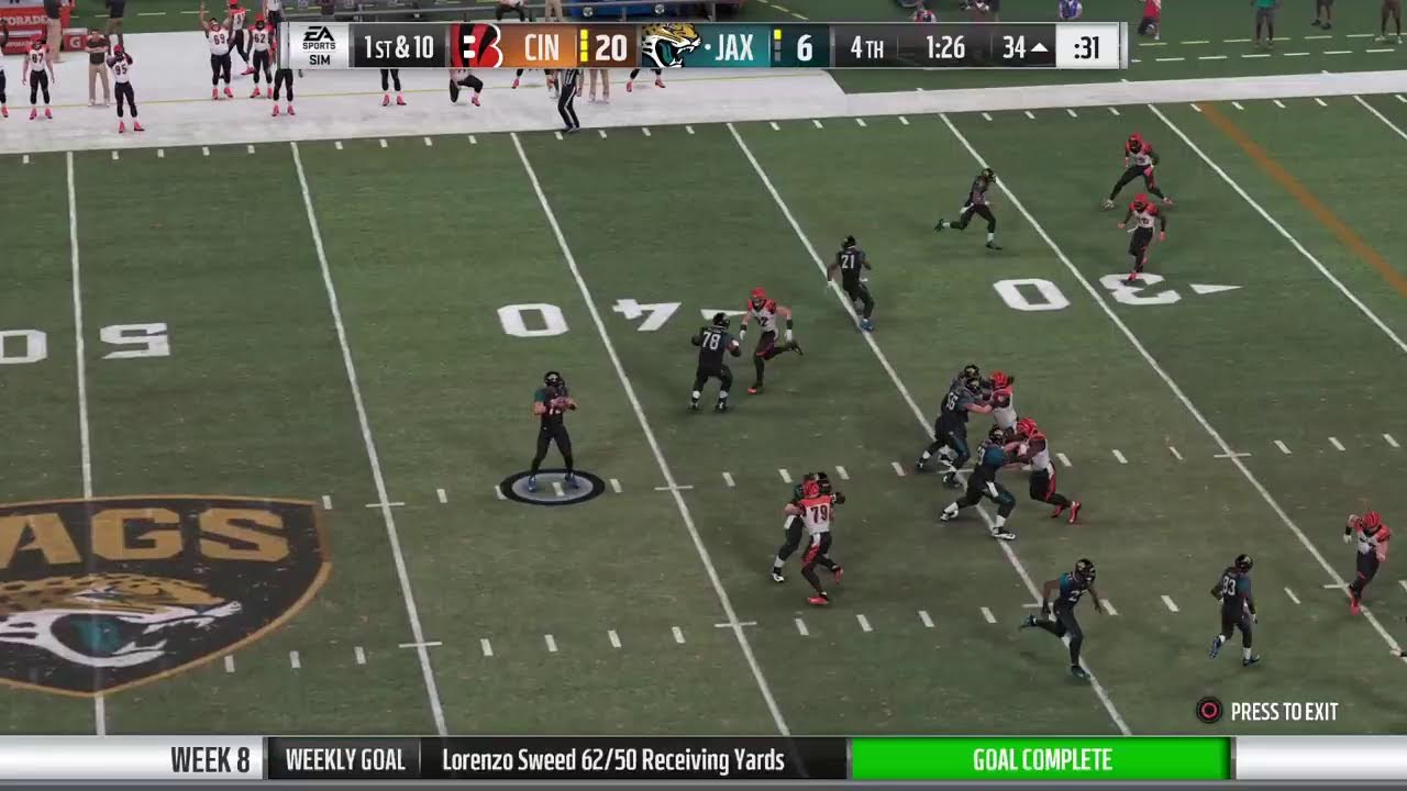 S10 W8 Bengals vs Jags