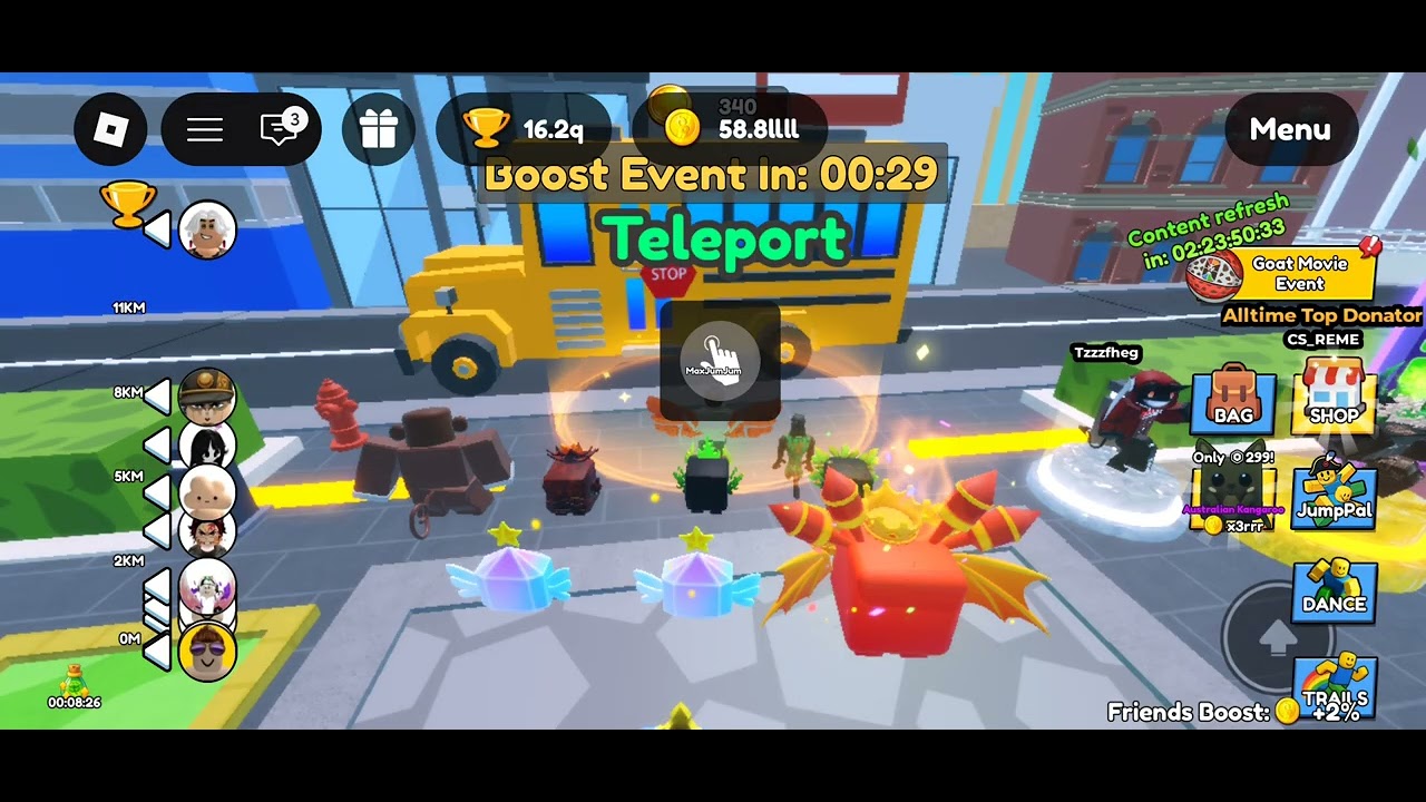 How to craft Titan secret pet in Roblox (Climb and Jump) game [No sound] 