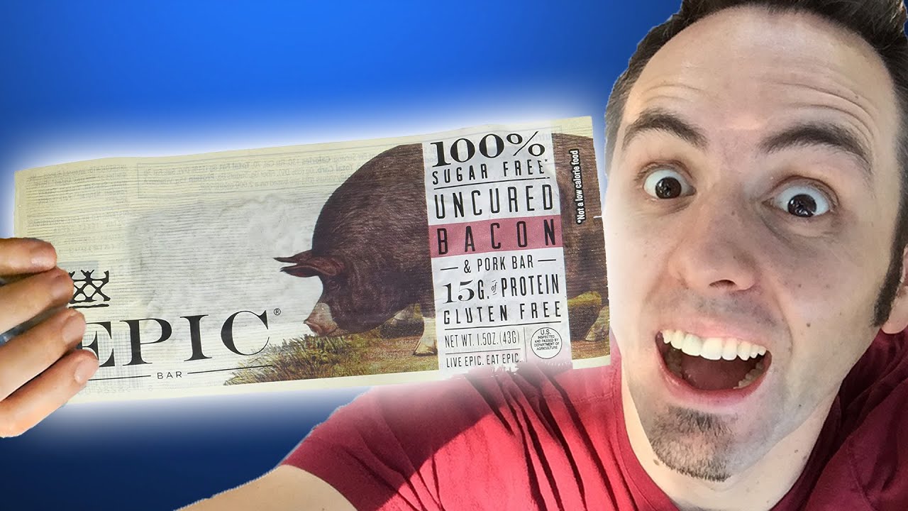 Carnivore Diet Snacks | Epic Uncured Bacon Protein Bars Taste Test & Review