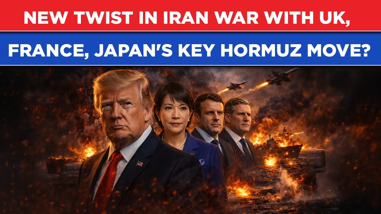 Iran War: In Most Crucial Hormuz Move, UK, France, Japan Say 'Ready To...'| New Twist As Gulf Burns?
