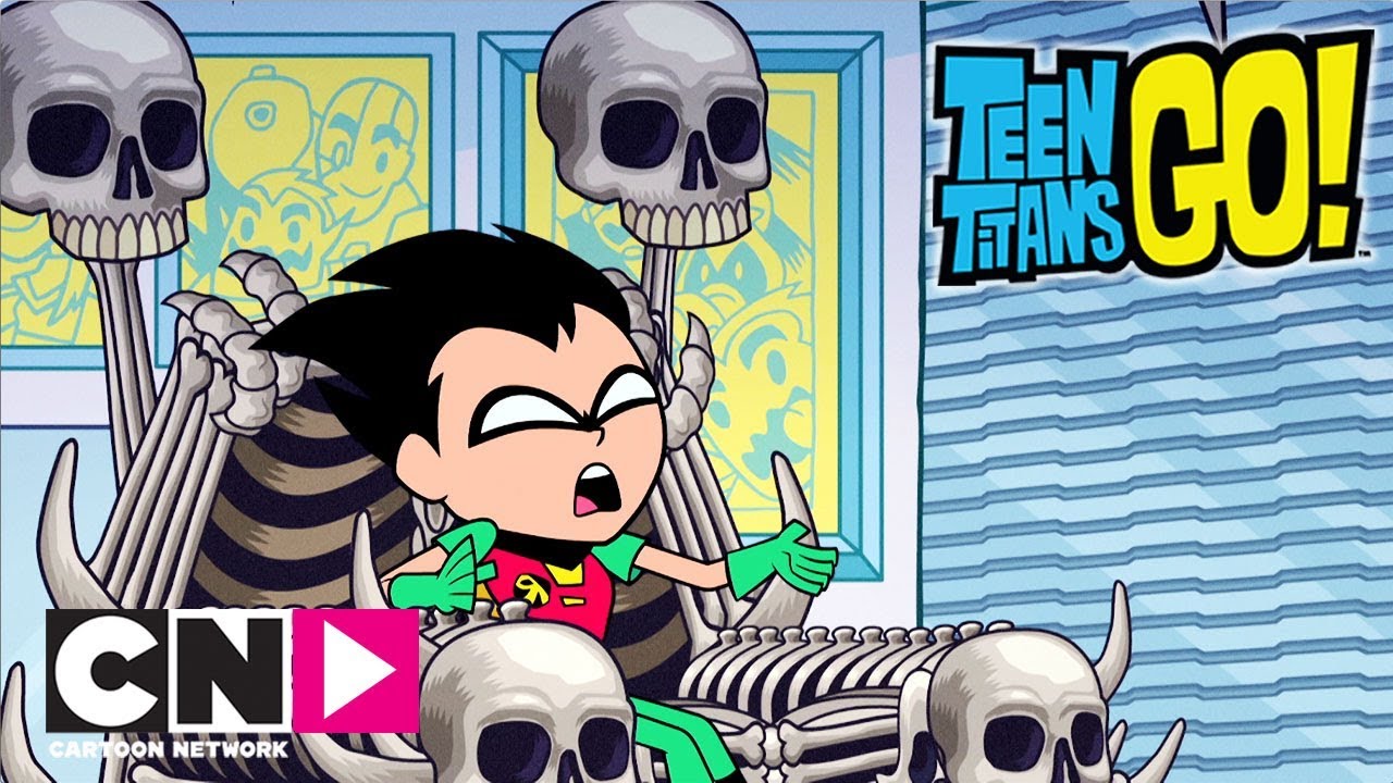 Teen Titans Go! | En trone af ben | Dansk Cartoon Network