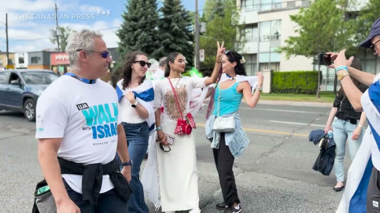 &laquo;Марш в поддержку Израиля&raquo; в Торонто собрал тысячи участников