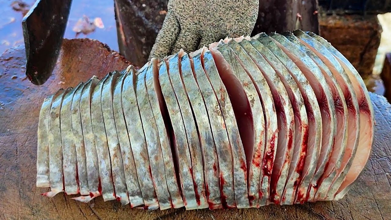 Amazing ! Best Fish Slicer You Will Ever See
