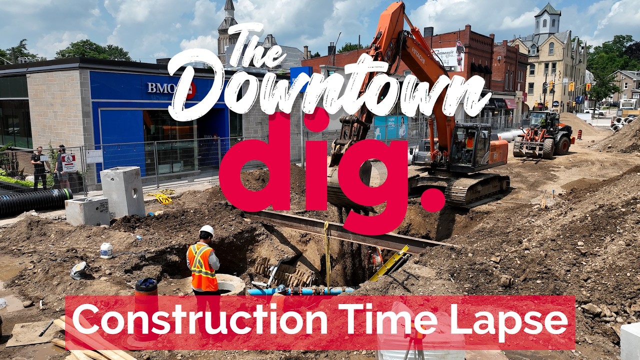 The Downtown Dig Construction Time Lapse