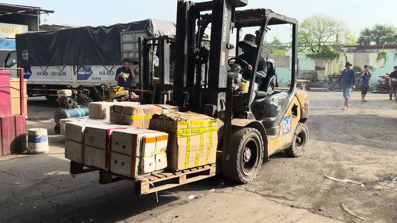 Nhận vận chuyển hàng tết giá rẻ - Quy trình nhận hàng tại chành xe