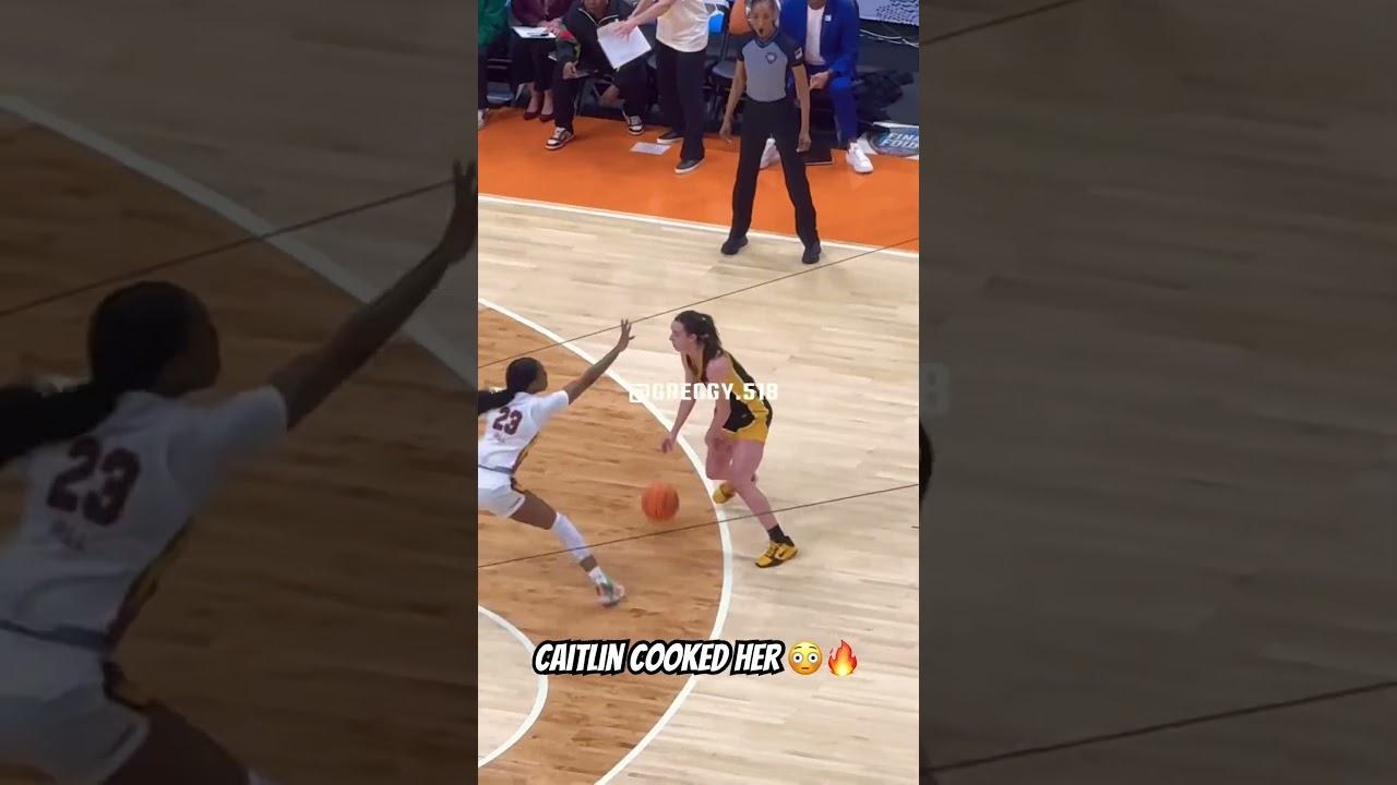 Caitlin Clark cooked her #wnba #caitlinclark #basketball