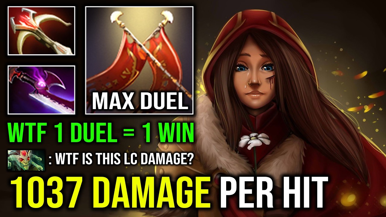 HOW TO SOLO MID LC 1037 Damage Per Hit 1 Duel = 1 Delete with Silver Edge Daedalus Heavy Crit Dota 2