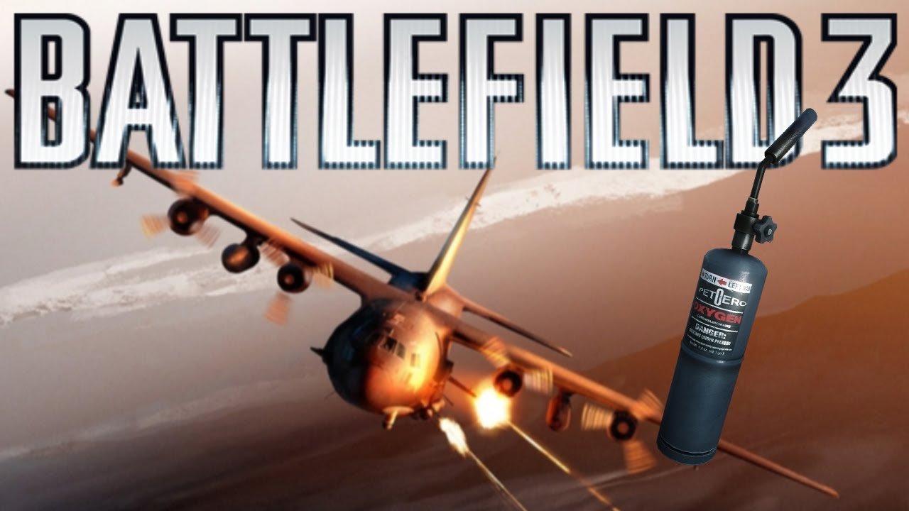 Battlefield 3 - Cannoniera AC-130 + Attrezzo riparatore = BOOM